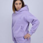 Lilac Oversized Ženska Dukserica