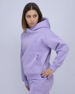 Lilac Oversized Ženska Dukserica