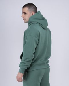 Green Oversized Muška Dukserica