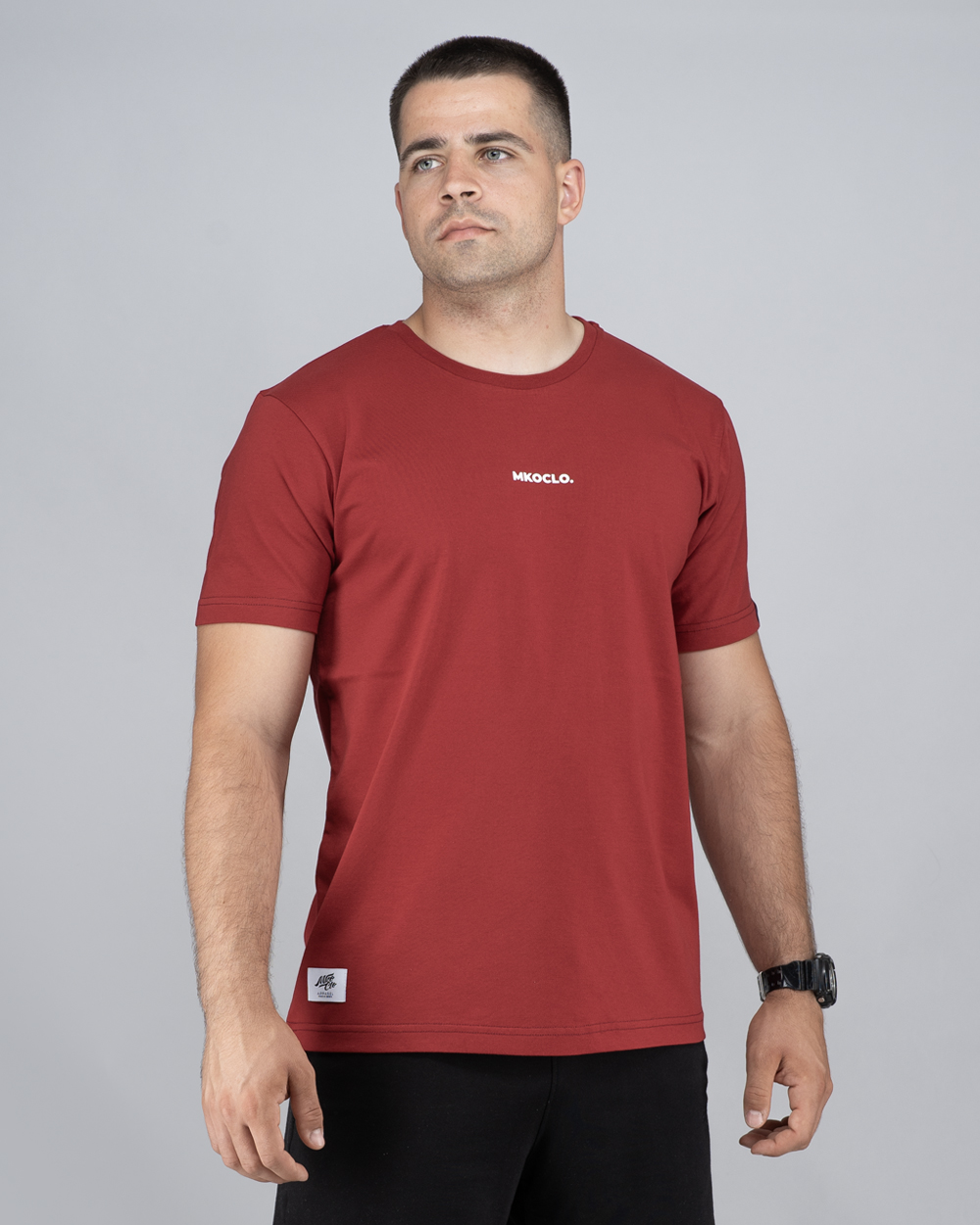 Burgundy FRAME Muška Majica