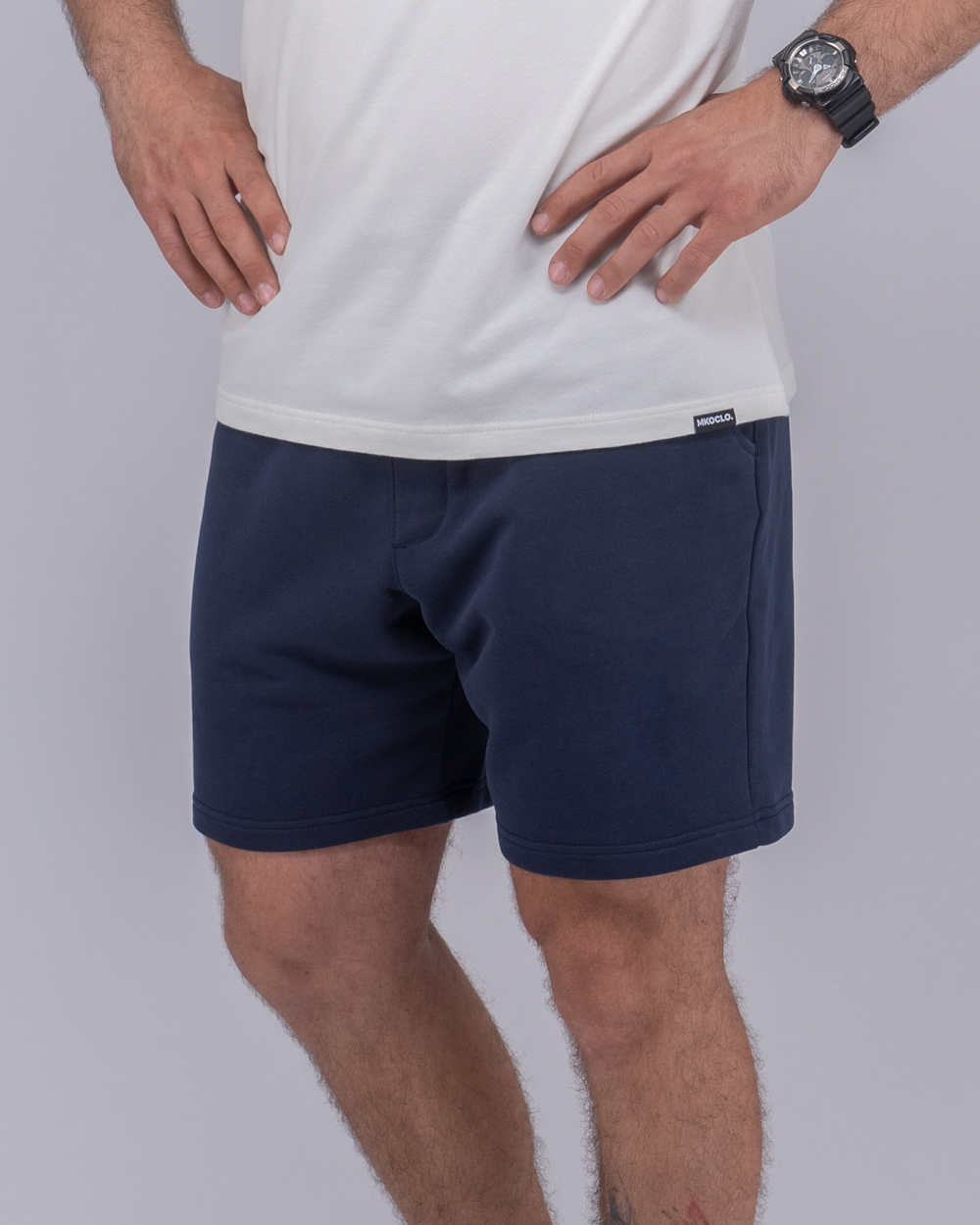 Navy Eclipse BASIC Muški Šorc